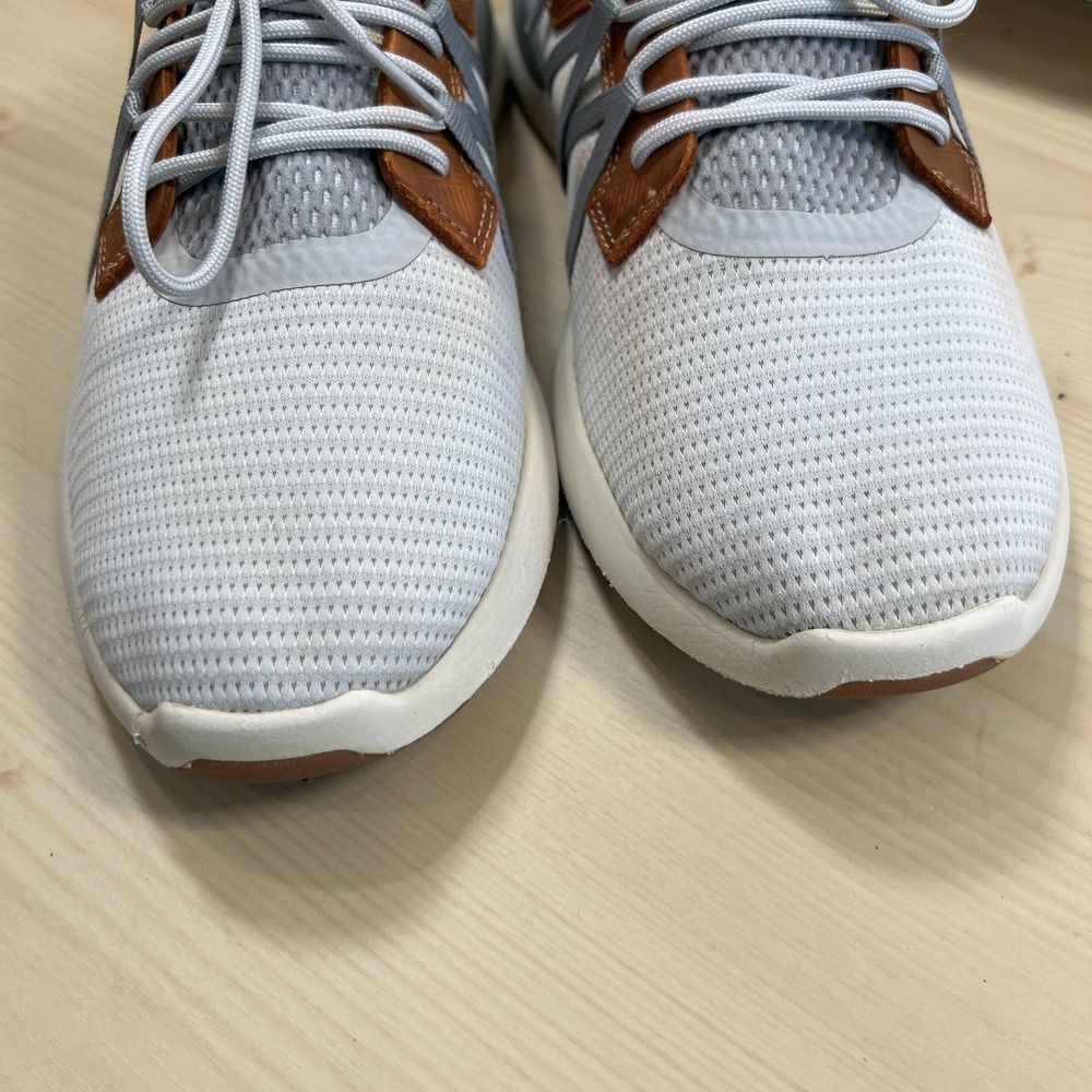 OluKai Mio Li Shoes Mens Size 10.5 Gray Mesh Leather Casual Sneakers 10440-DW25 - Picture 7 of 9